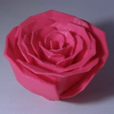 Picture of print of Jillian's Rose Fixed (Made Solid With MeshMixer)
