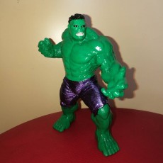 Picture of print of Hulk 3D Scan