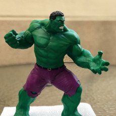 Picture of print of Hulk 3D Scan