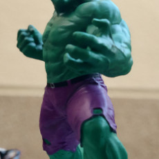 Picture of print of Hulk 3D Scan