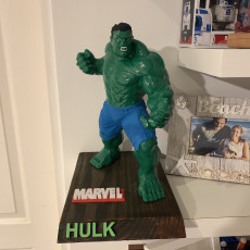 Picture of print of Hulk 3D Scan