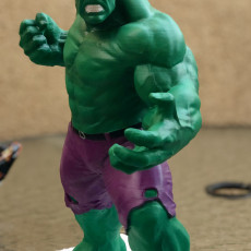 Picture of print of Hulk 3D Scan