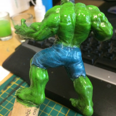 Picture of print of Hulk 3D Scan