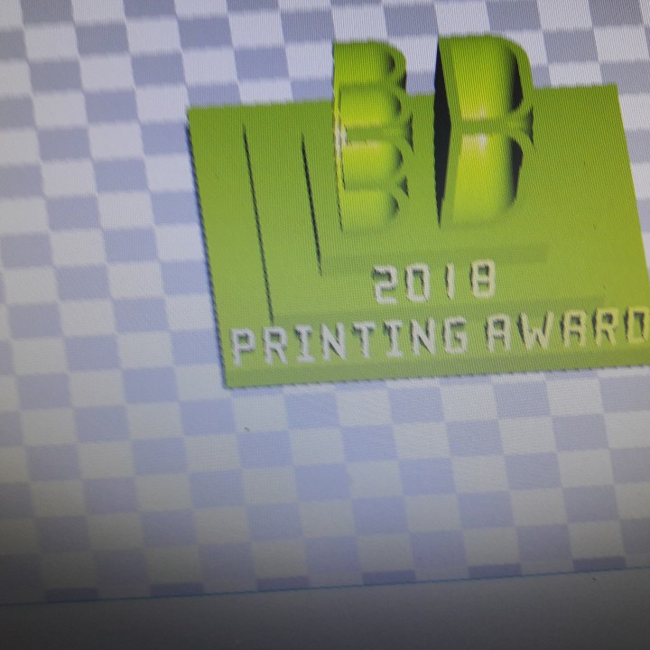Proto Labs Print award trophy image