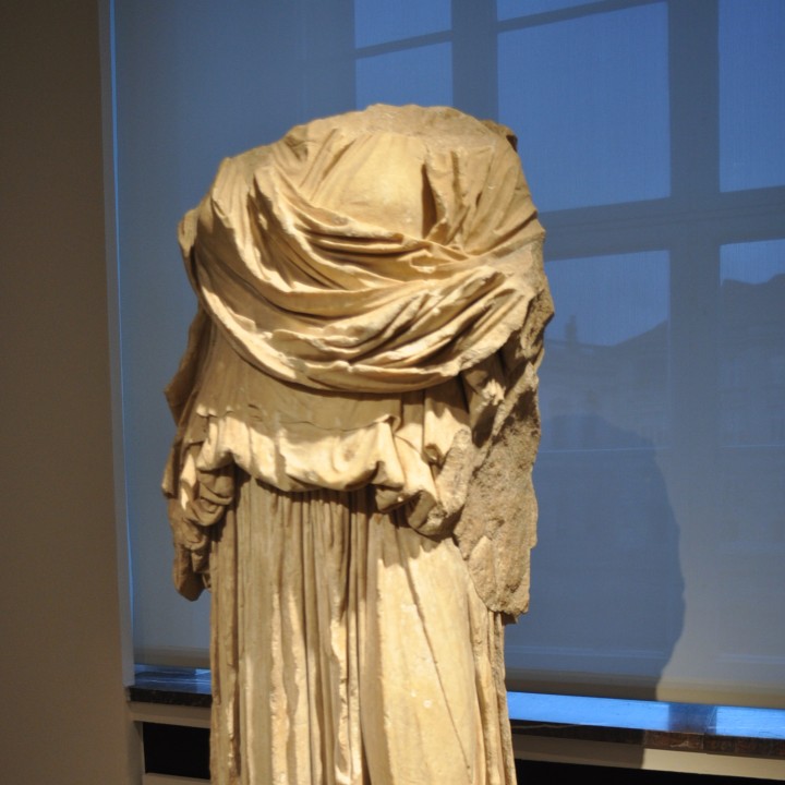 Sculpture of a Goddess Hera (?) image