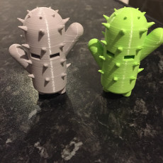 Picture of print of CactiBot - Cactus robot!