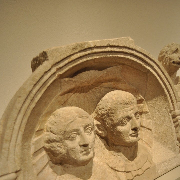 Tombstone of Gaius Volumnius and His Wife image