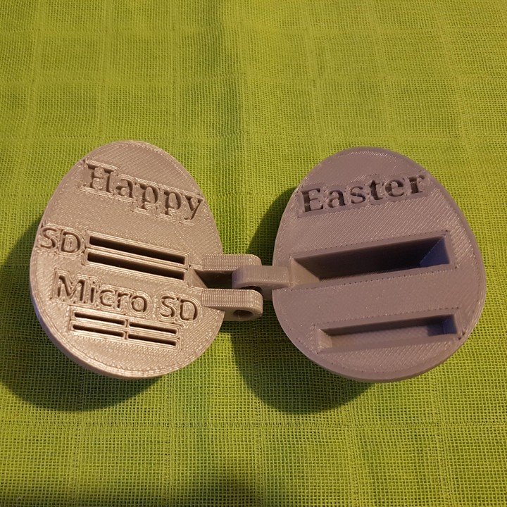 Dice and SD card Holder Egg image