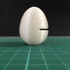 Picture of print of Kinder egg #tinkercadeaster