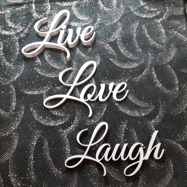 Live, Love, Laugh image