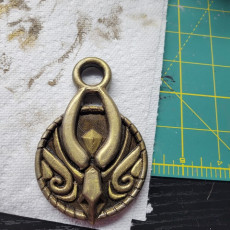 Picture of print of Dragon Priest Pendant