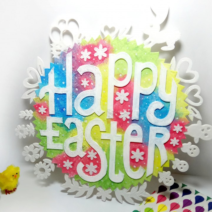 Happy Easter decor image