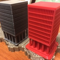 Picture of print of 6mm-Scale Office Building