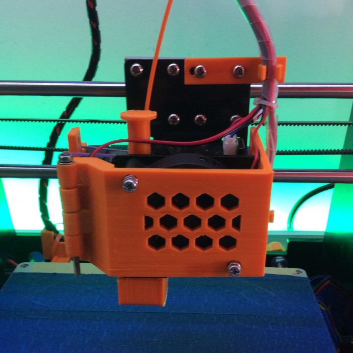 A8 Extruder Enclosure and Easy Filament Access Gate v6 image