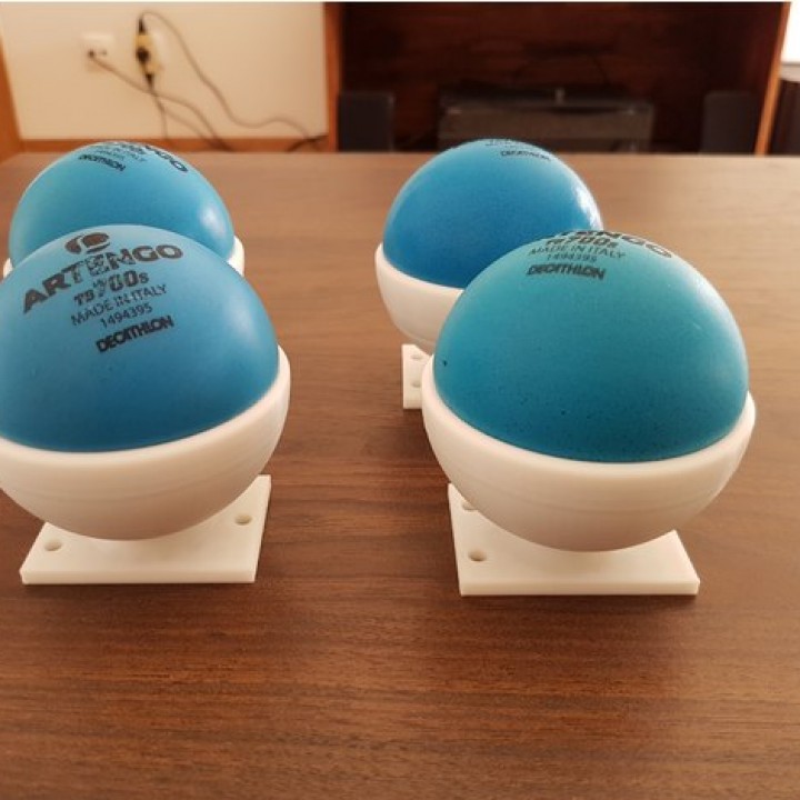 Anti-stress ball feet (fits CR-10 and other 4020 profile printers) image