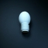light bulb print image