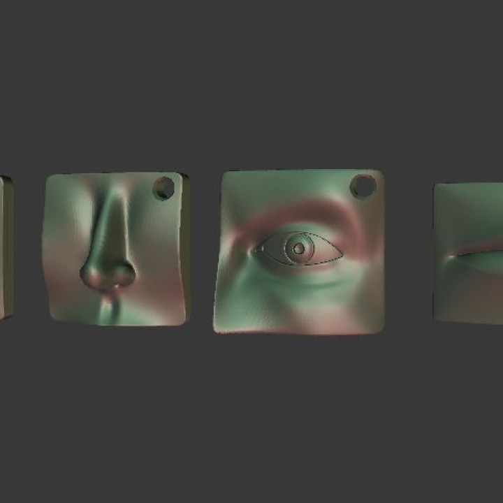 Nose Keychain&Pendant image