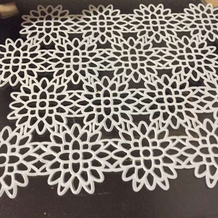 Floral lace image