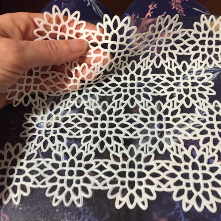 Floral lace image