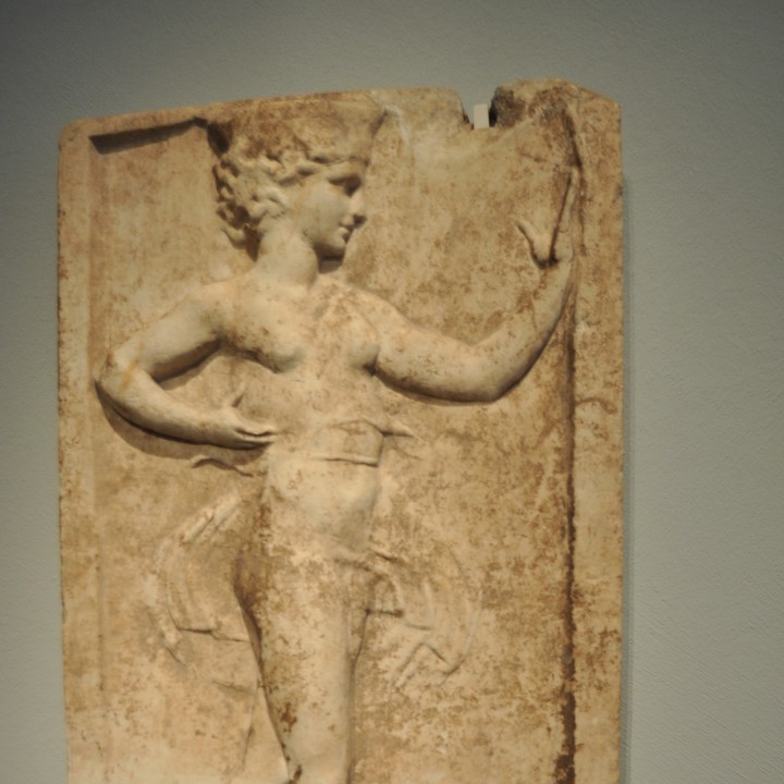 Relief of a Kalathiskos Dancer image