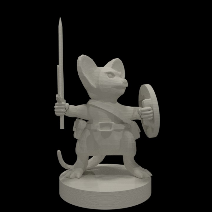 3D Printable Mousefolk! by Miguel Zavala