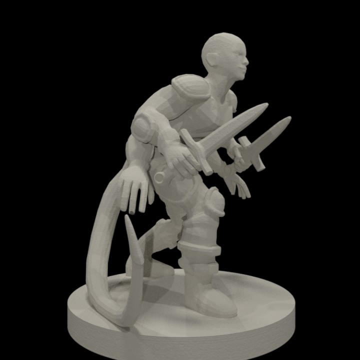 3D Printable Tiefling Collection! by Miguel Zavala