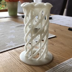 Picture of print of Helical 'T' candle
