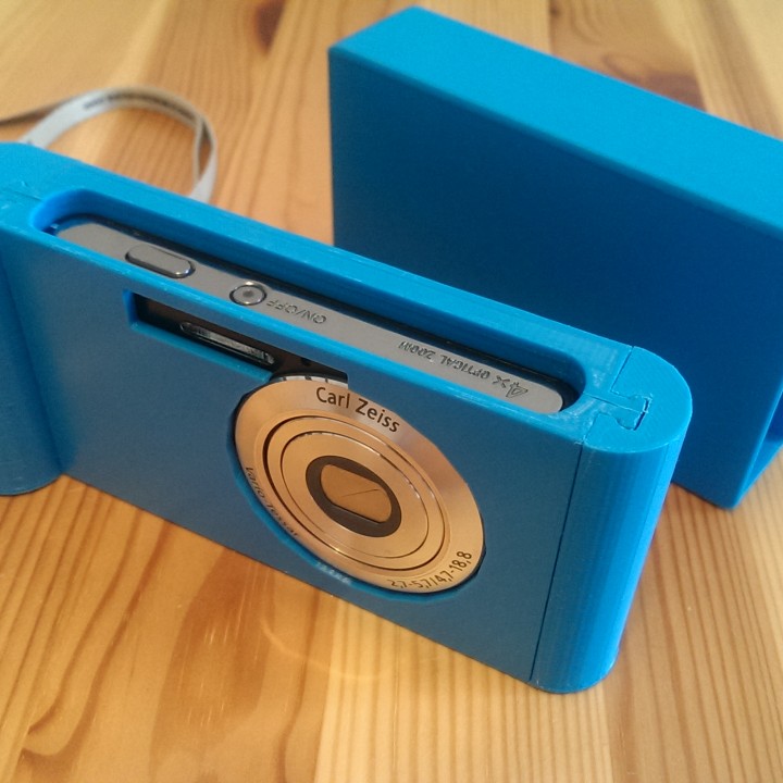 Sony DSC-W320 handle and protecting case image