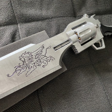 Picture of print of Squall Gunblade - Final Fantasy XIII