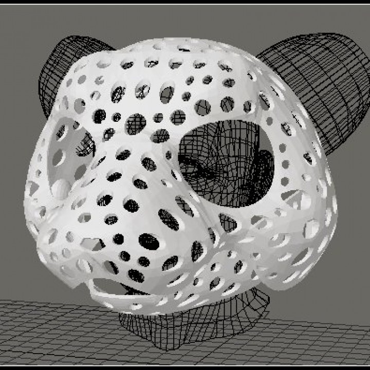 Fursuit- or puppet-head base - version 49 - otter image