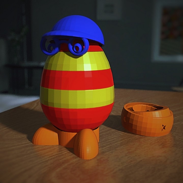Incognito Egg #TinkercadEaster image