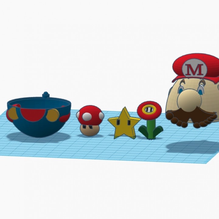 Mario #TinkercadEaster image