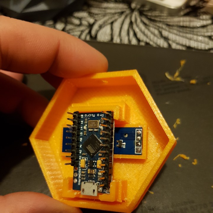 Arduino Temperature widget 0.91inch oled image
