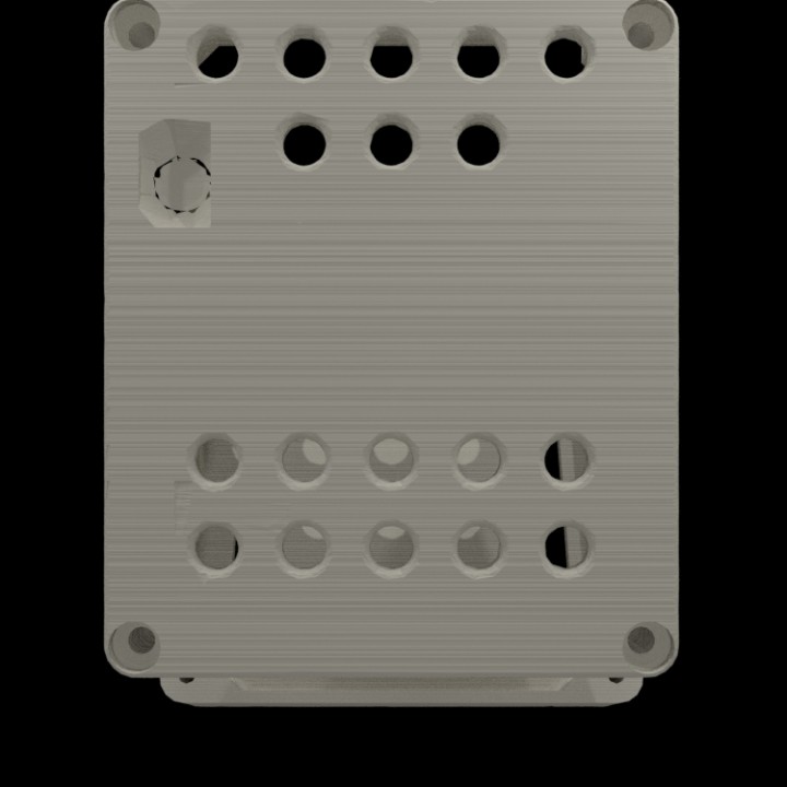 3D Printable arduino uno r3 box by issac