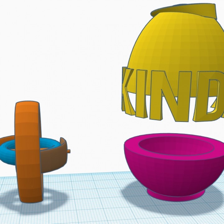 Kinder Egg with Roll-y toy image