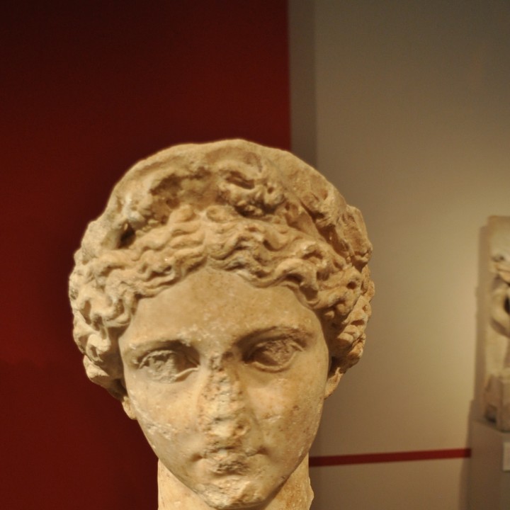 Head of Empress Livia as Ceres image
