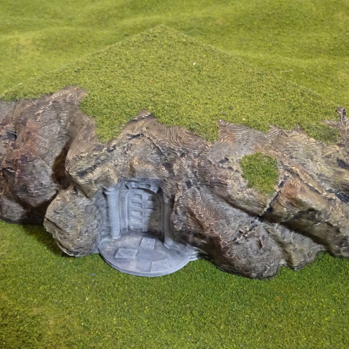 その他 Terrain - Modular Hills (6 pieces) Modular gaming hills by Terrain4Print | Download free STL