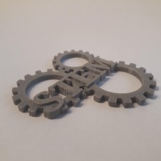 Picture of print of STEM Gears