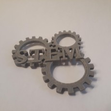 Picture of print of STEM Gears