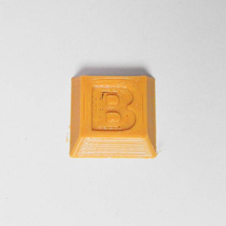 "B" key image
