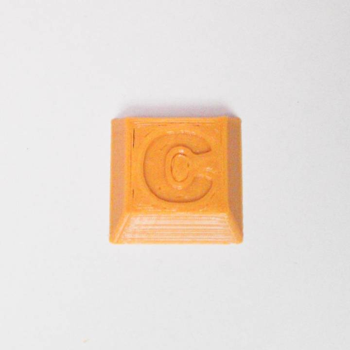 "C" key image