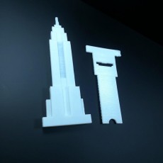 Picture of print of Empire State Building - Phone Stand