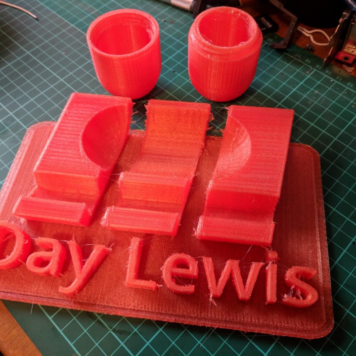 Day Lewis Pill Case and Stand (For the Lulzbot comp) image