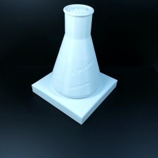 Picture of print of Erlenmeyer Flask promoting Chemical Technology