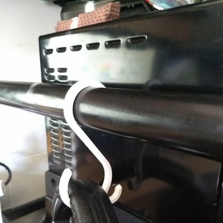 Headphone and Cable Bar Hook image