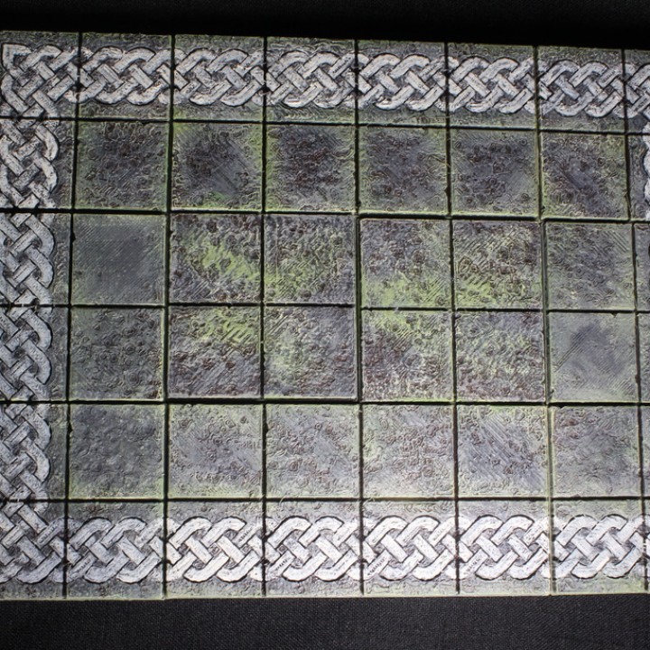 OpenForge 2.0 Cut-Stone Celtic Knotwork Floor image