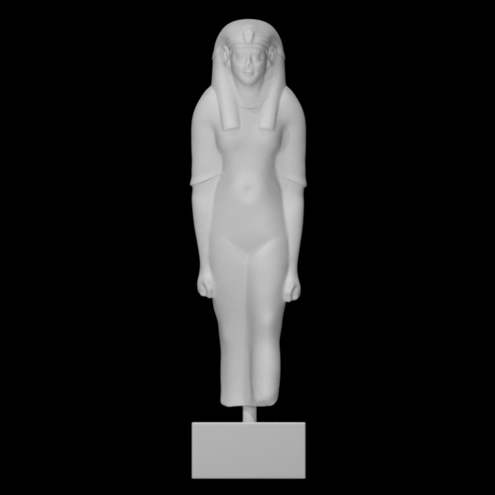 Standing figure of a queen image