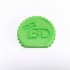 IPA3D Makercoin - Filament benchmark print image