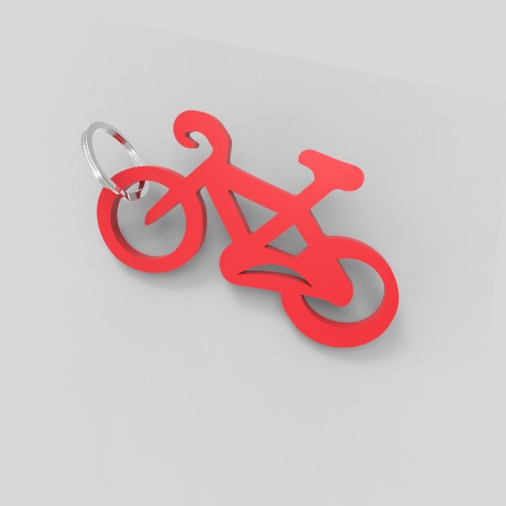 Bicycle Keychain image