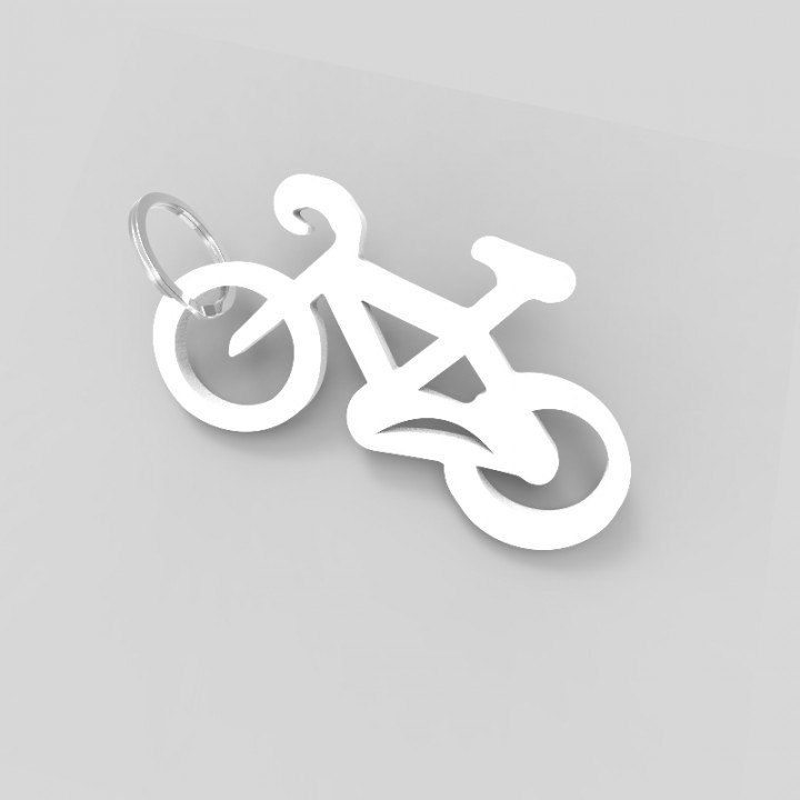 Bicycle Keychain image